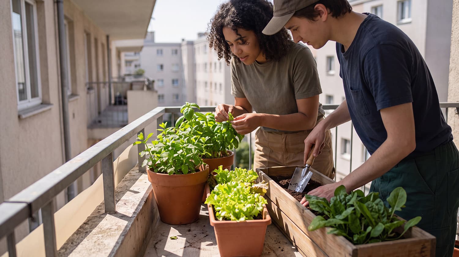 Veggie gardening in containers
