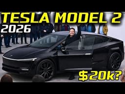 Tesla Model 2 2026 $25K? LFP/Sodium-Ion, heat pump? Real 2-passenger range vs gas cars