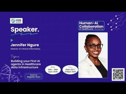 Human-AI Collaboration Webinar: Building your First AI Agents in Healthcare