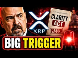 🚨 XRP ALERT: The Clarity Act Just Triggered Something Much Bigger