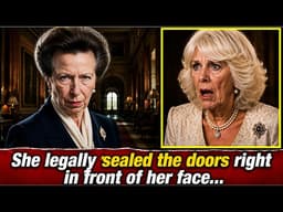The Savage Way Princess Anne Legally Humiliated Queen Camilla at Sandringham
