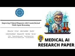 Counterfactual Multi-Agent Reasoning: Improving Clinical Diagnosis with AI