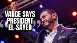 Trump and JD Vance Set Their Sights on Abdul El-Sayed After Michigan Senate Win