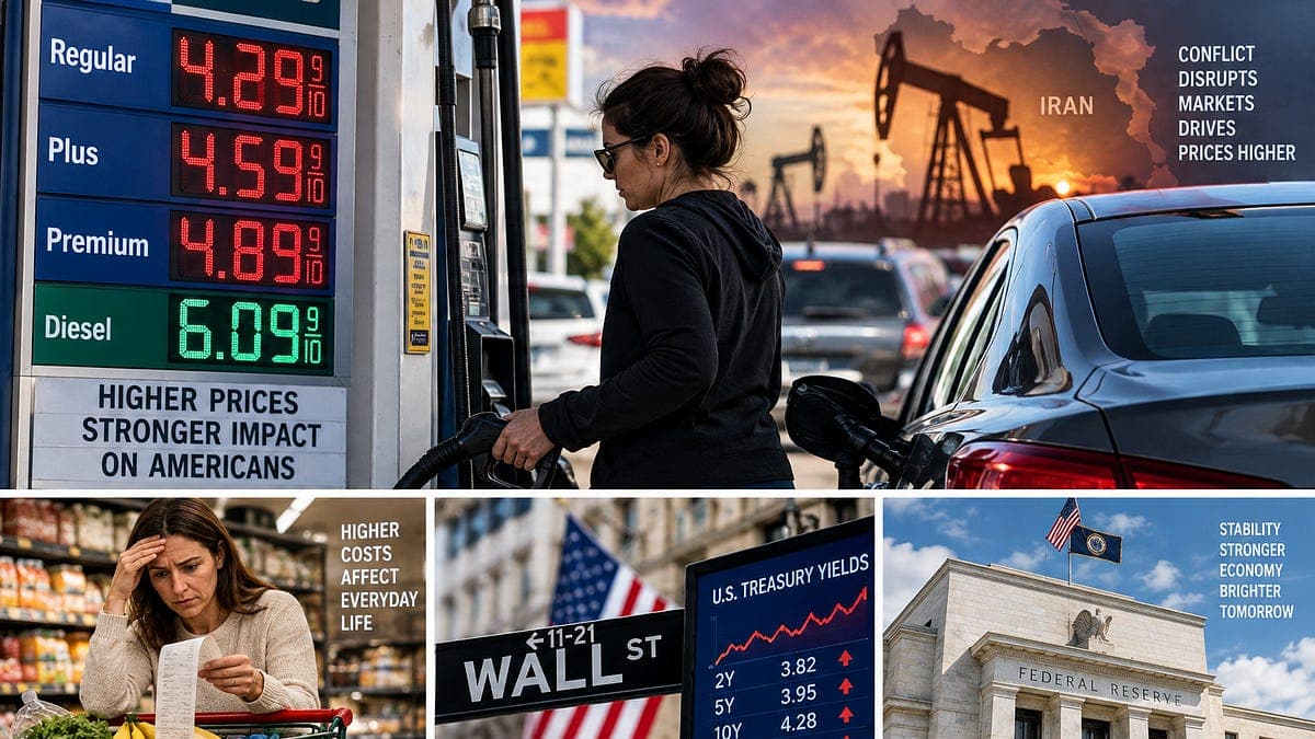 US Inflation Stays at 3.4% as War-Driven Energy Costs Squeeze Americans.