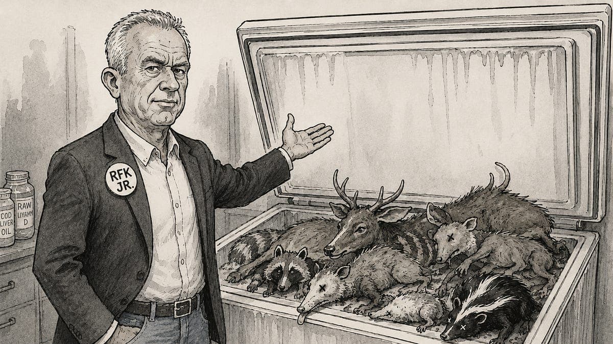 The Freezer Full of Roadkill and Empty Policy