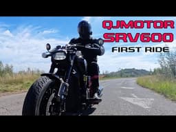 QJMotor SRV600 - not your typical cruiser, or is it? Donovan finds out in the urban jungle of Tswane