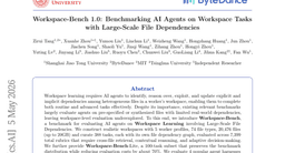 Workspace-Bench 1.0: Benchmarking AI Agents on Workspace Tasks with Large-Scale File Dependencies