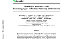 Learning to Act under Noise: Enhancing Agent Robustness via Noisy Environments