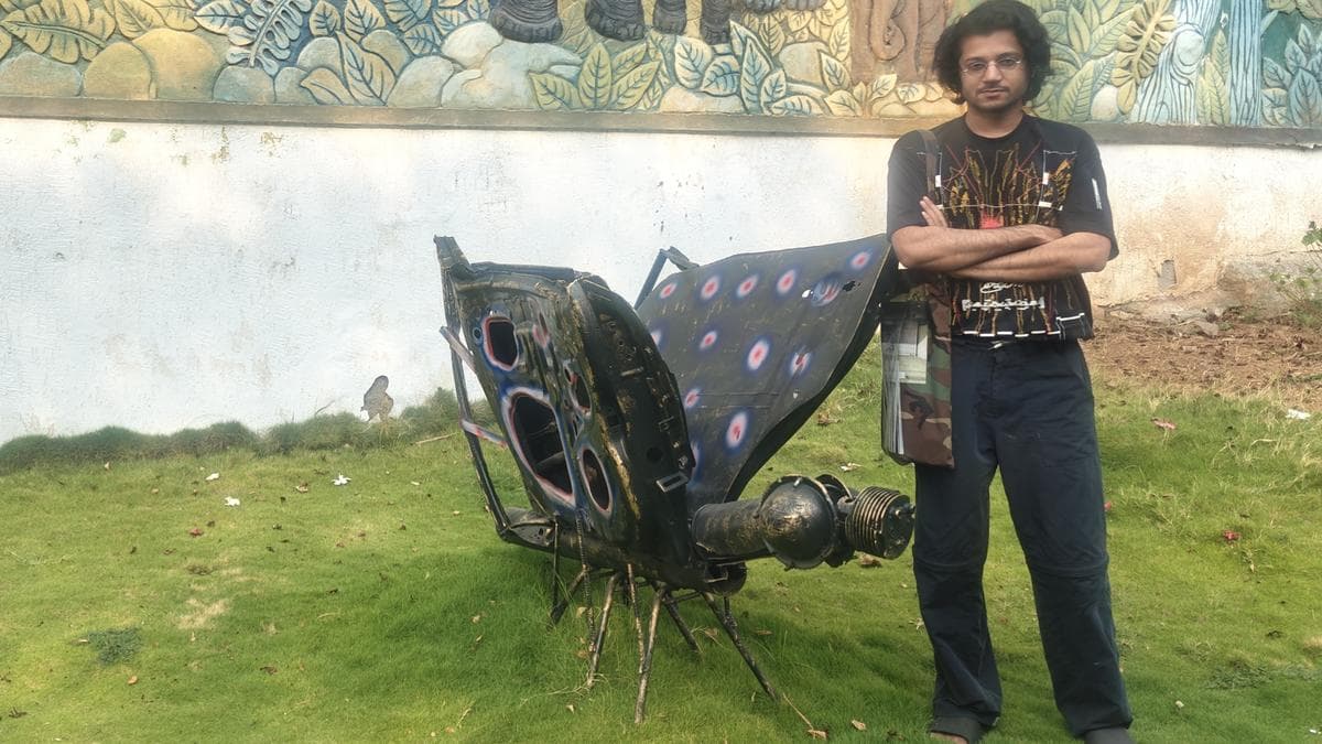 
	Wall Art India 2026: Khatra brings an urban landscape to life on a wall in Hyderabad - The Hindu
