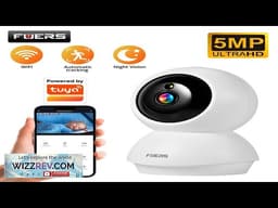 Fuers 5MP WiFi Camera Works With Tuya Smart Home Indoor Wireless IP