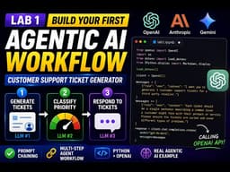 🤖 How to Build AI Agents with OpenAI & Python | Agentic AI Fundamentals