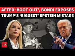 Fired AG Bondi DROPS BOMBSHELL, Admits To HUGE Trump DOJ Mistake At Epstein Files Deposition | Watch