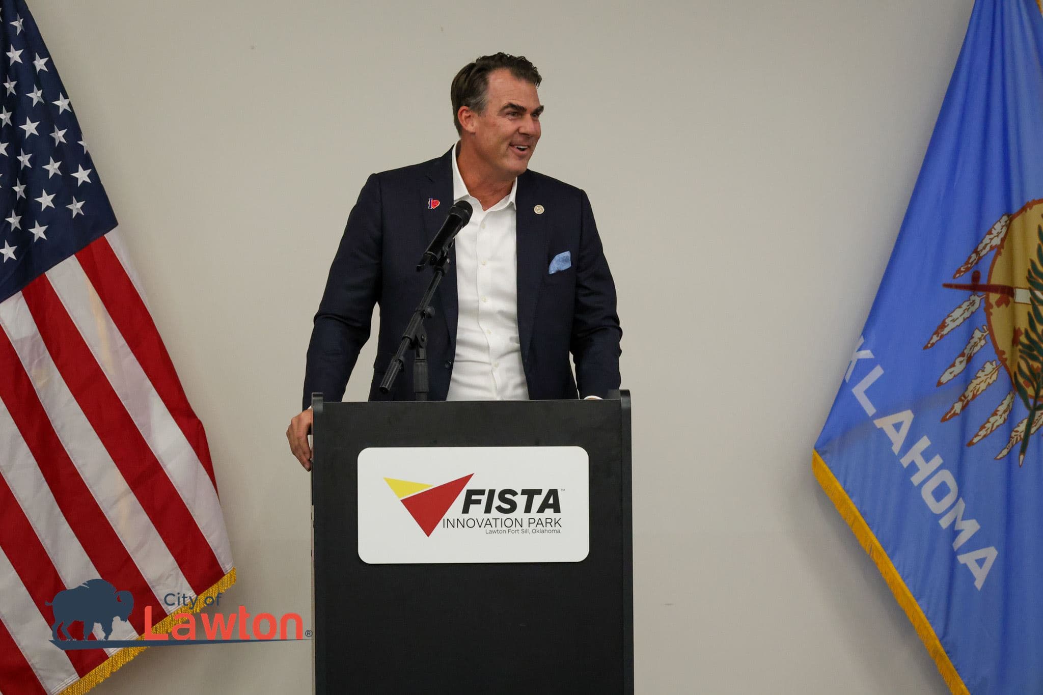 Governor Stitt Visits Lawton During Final 77-County Tour