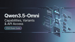 What Is Qwen3.5-Omni: Capabilities, Variants, and API Access | WaveSpeedAI Blog