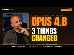 Claude Opus 4.8 Just Shipped — Three Things Changed (And Only One Is Benchmarks)