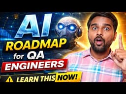 👉 “AI Roadmap for QA Engineers 🔥 | Don’t Get Left Behind in 2026”