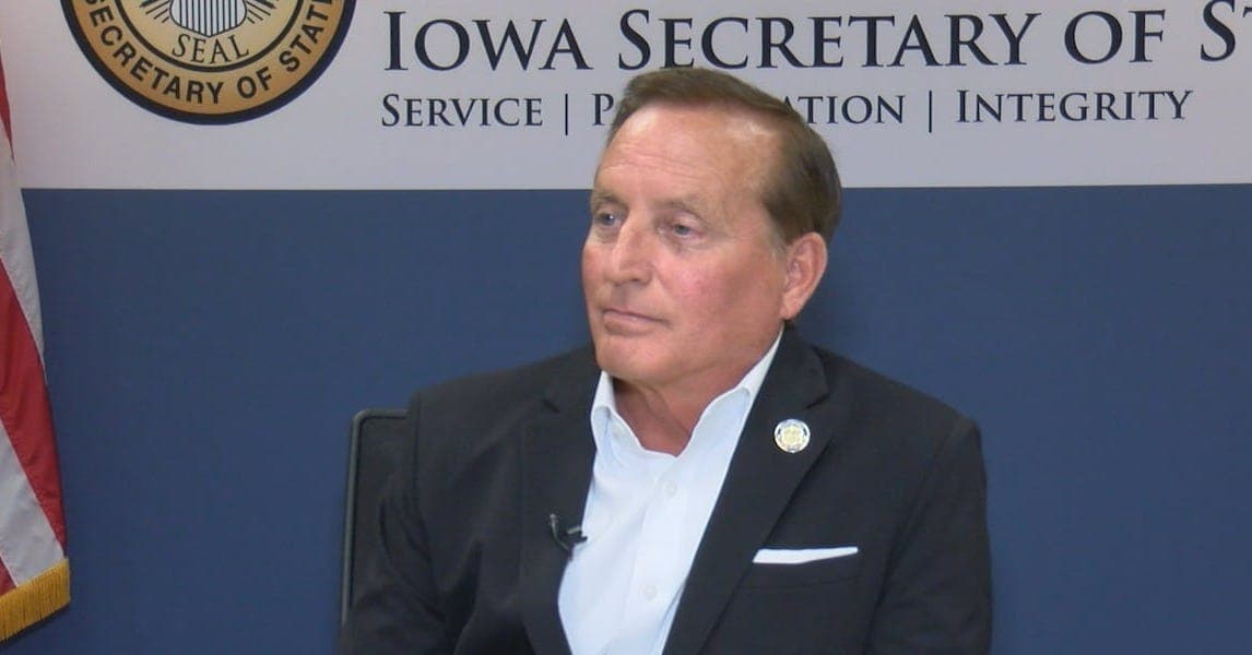 Iowa Secretary of State Says DOJ Voter Data Transfer Was Required by Federal Law
