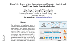 From Noisy Traces to Root Causes: Structural Trajectory Analysis and Causal Extraction for Agent Optimization