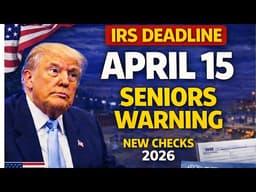 IRS April 15 Deadline 2026  Seniors Must Act Now or Face Penalties