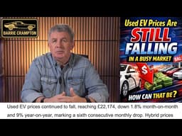 Used EV Prices Are STILL Falling In A Busy Market — How Can That Be?