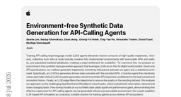 Environment-free Synthetic Data Generation for API-Calling Agents
