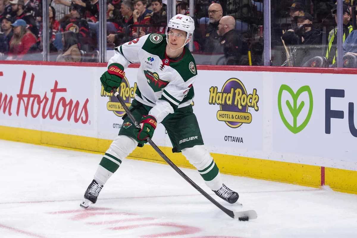 Wild Promising Forward Should Hit New Level Next Season