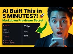 We Built a Markdown Previewer in 5 Minutes 🚀 Using AI & WebView2 | Hero Extract