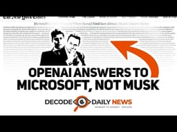 The Hidden Hand Behind OpenAI — And It is Not Who You Think
