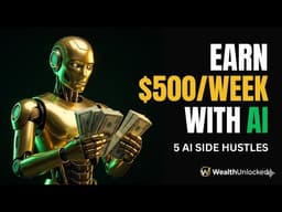 5 AI Side Hustles That Pay $500/Week (Anyone Can Start)
