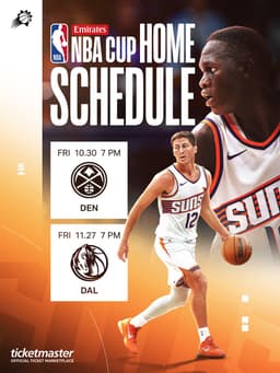 @Suns: West Group A matchups are set for the NBA Cup ðŸ�†  

ðŸŽŸï¸� Tickets: https://t.co/xegAwmBdQ4 | @Ti...
