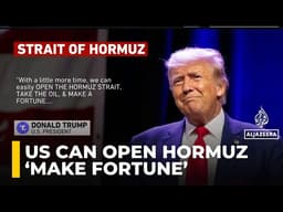 Trump says US can “take the oil” as Hormuz crisis deepens