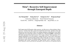 Meta^n: Recursive Self-Improvement through Emergent Depth