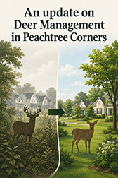 An Update on Deer Management in Peachtree Corners - Mayor's Column