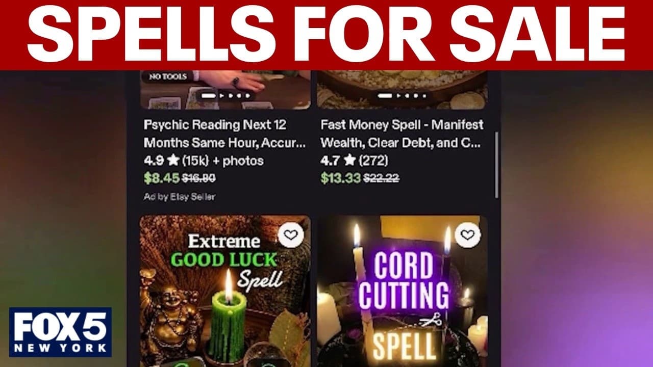 Online shoppers paying Etsy witches to turn their dreams into a reality