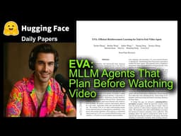 EVA: MLLM Agents That Plan Before Watching Video