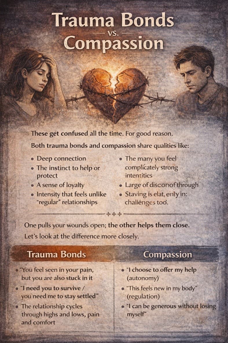 Trauma Bonds vs. Compassion
