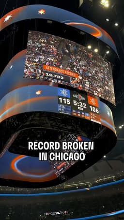 @WNBA: Sold out arena in Chicago ✅

19,783 fans in attendance marks the largest crowd ever for a @ATT WNBA ...
