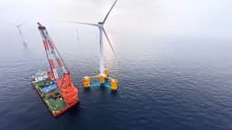 China Installs Its Largest Floating Wind Platform in Guangdong's Deep Waters - teleSUR English