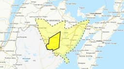 Thunderstorm alert issued for much of N.B.