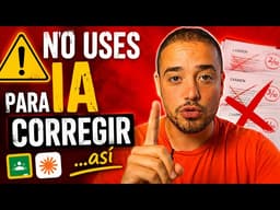 Correcciones automáticas pero sin perder calidad | Usando Claude y Classroom