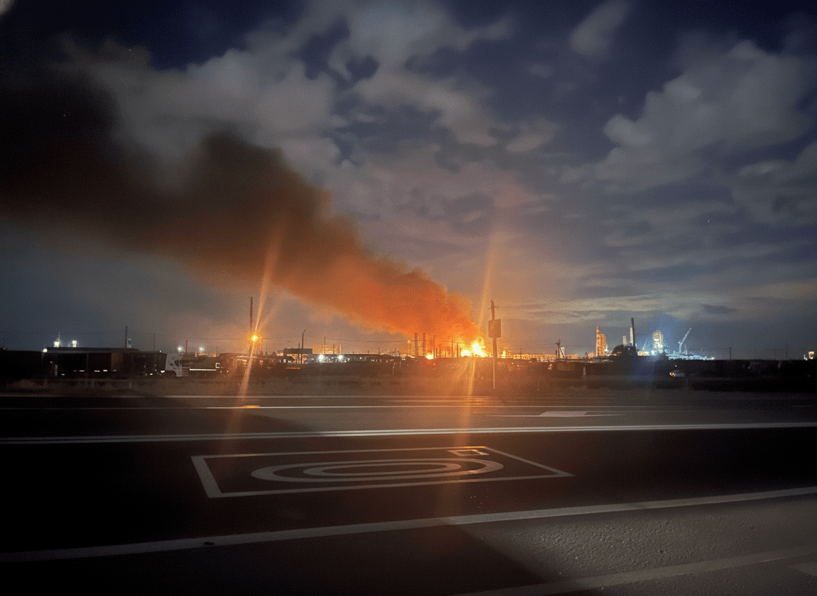 Drone Attacks Ignite Fires at Ilsky and Afipsky Refineries in ...