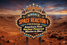 NASA's Space Reactor-1 Freedom: America's First Nuclear-Powered Mission to Mars - New Space Economy