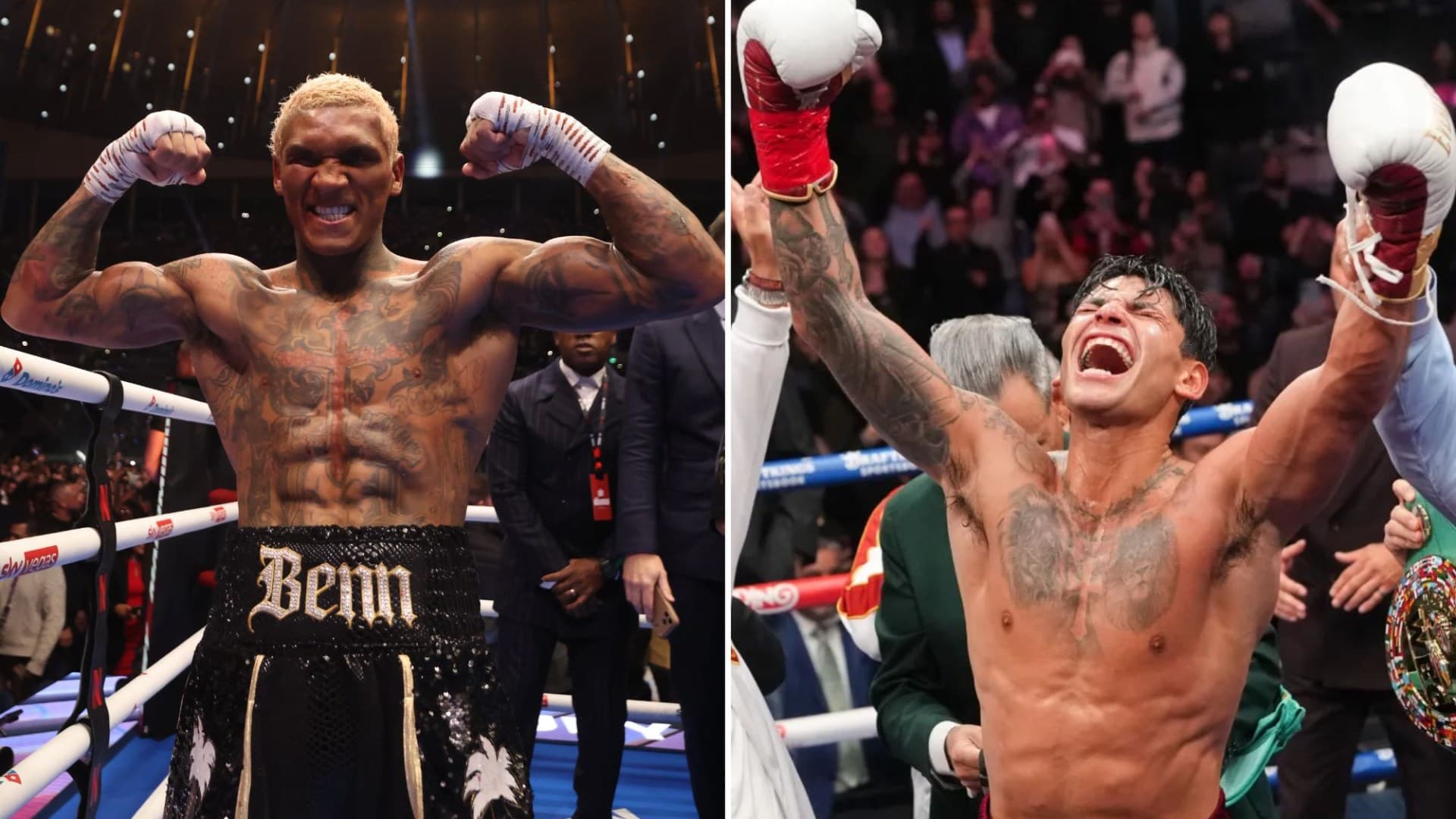 Ryan Garcia announces Conor Benn world title fight date as Brit looks to follow in famous dad's footsteps