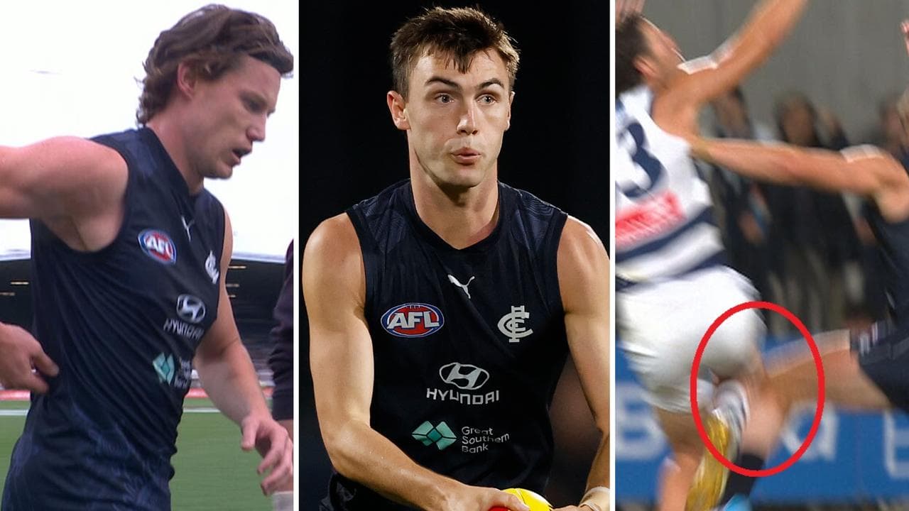 Live AFL pre-season 2026, Carlton Blues vs Geelong Cats, AAMI Community Series: Live scores, updates, stats, Sam Walsh injury, video, stream, result, news, blog
