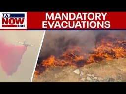 Southern California fire grows to 3,500+ acres, triggering mandatory evacuations