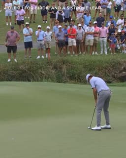 @PGATOUR: A first win to remember 🏆

Cameron Young is back at the @WyndhamChamp to defend his maiden title on ...