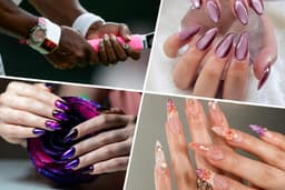 Diamond Manicure Trend | 6 Luxe Nail Art Designs ...
