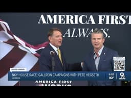 Pete Hegseth endorses Ed Gallrein as he and Thomas Massie make final pitch to constituents