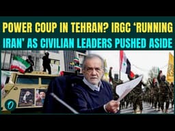 Iran BREAKING: IRGC Takes FULL CONTROL Of Iran - Pezeshkian Sidelined By Iran’s Forces- Trump PANICS