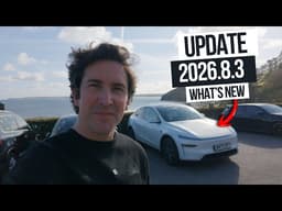 2026.8.3 What's NEW in this Tesla UPDATE